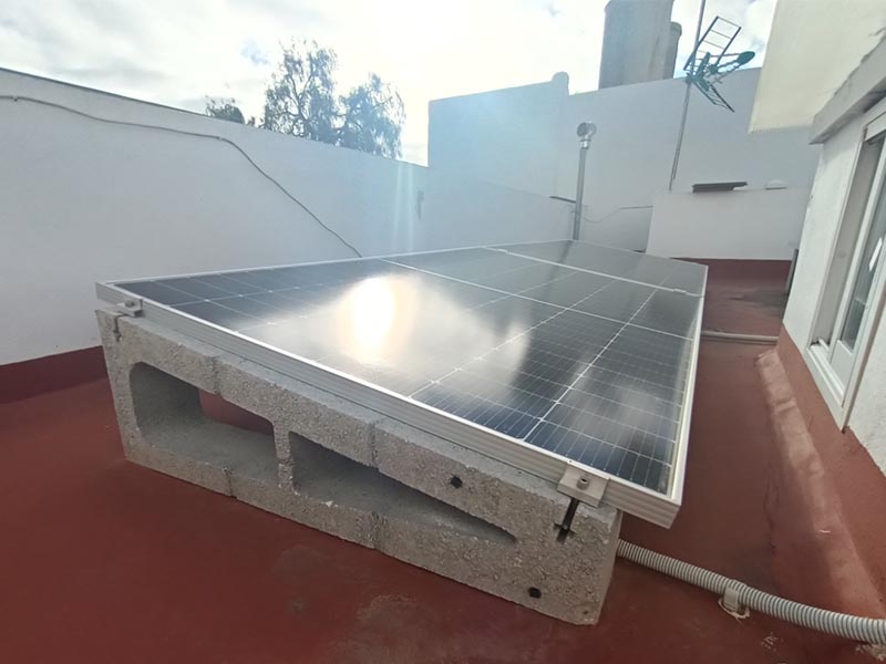 Instalacion fotovoltaica en Valsequillo Gran Canaria