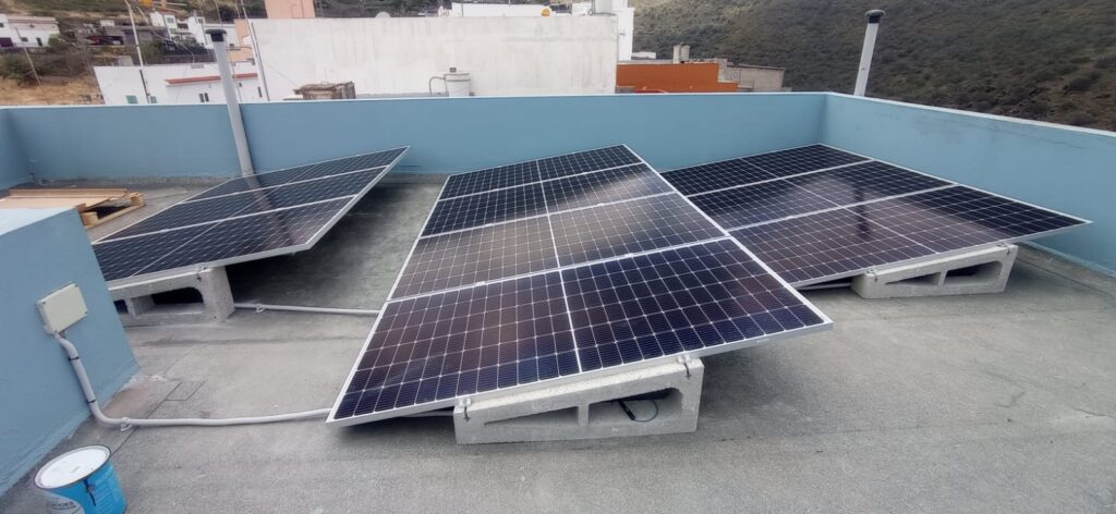 Instalacion fotovoltaica en San Lorenzo