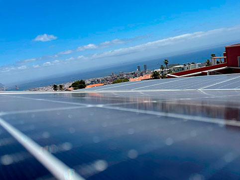 Instalación fotovoltaica Santa Cruz de Tenerife