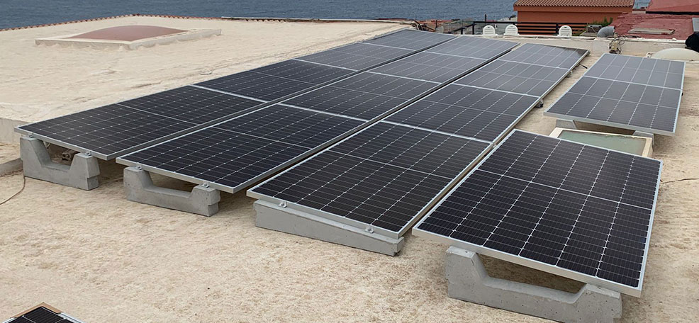 Instalación fotovoltaica Gran Canaria