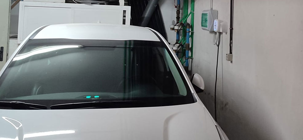 Punto de recarga vehículo eléctrico en Gran Canaria