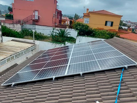paneles solares la tornera gran canaria