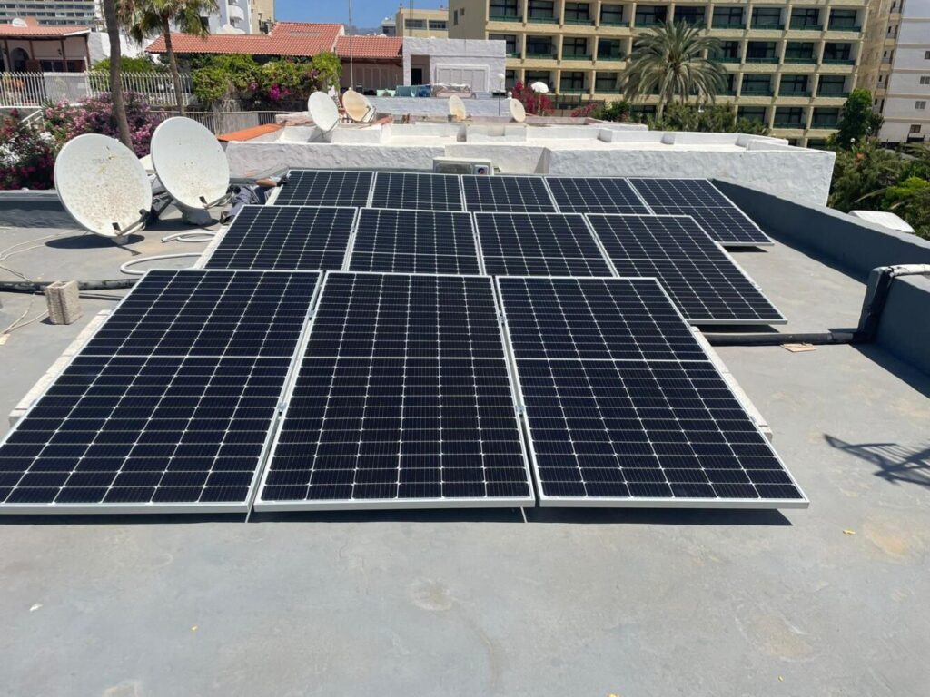Placas solares en Santa Brígida
